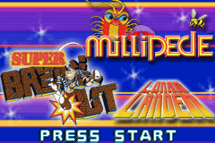 Millipede / Super Breakout / Lunar Lander screenshot 2 for GameBoy Advance